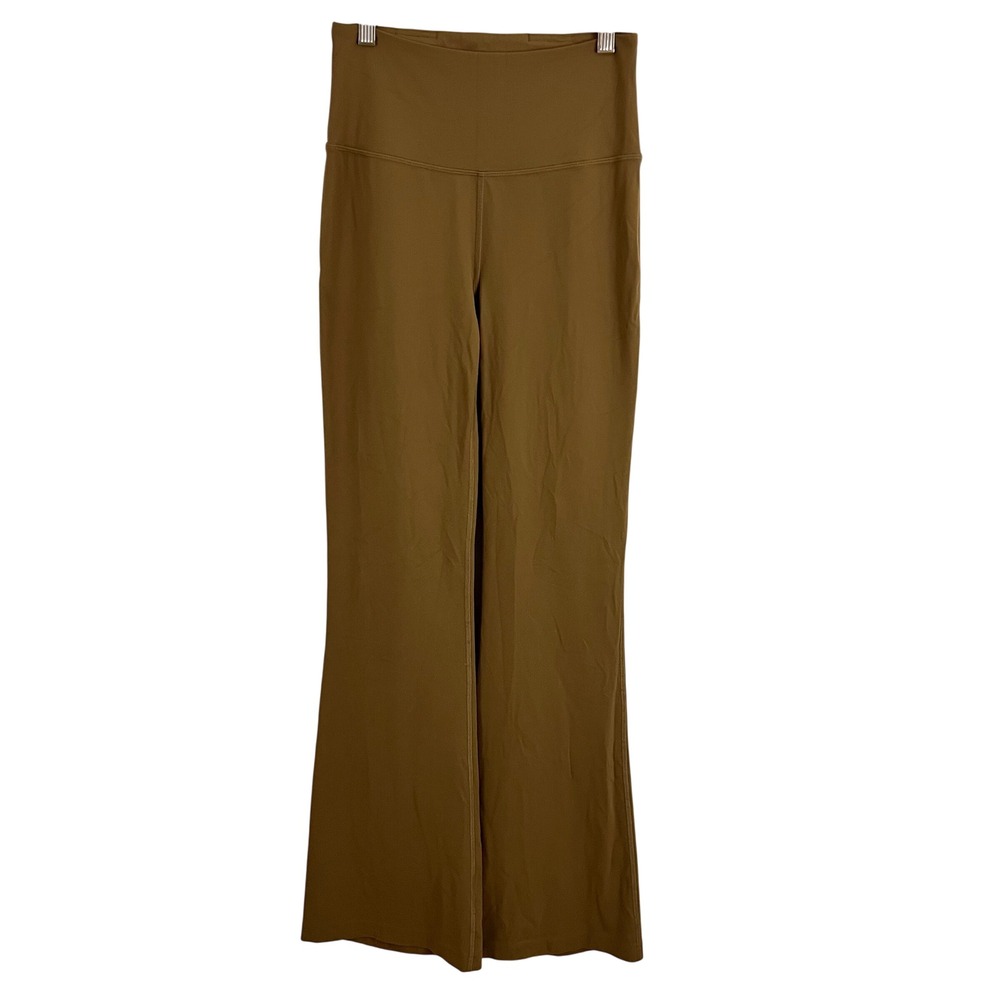 Lululemon Groove Flared Pant Women Size 6 Super High Rise Nulu LW5EZ9S